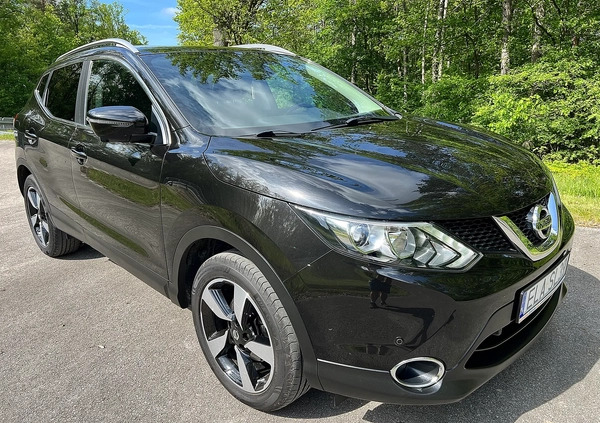 Nissan Qashqai cena 64900 przebieg: 79000, rok produkcji 2015 z Człopa małe 562